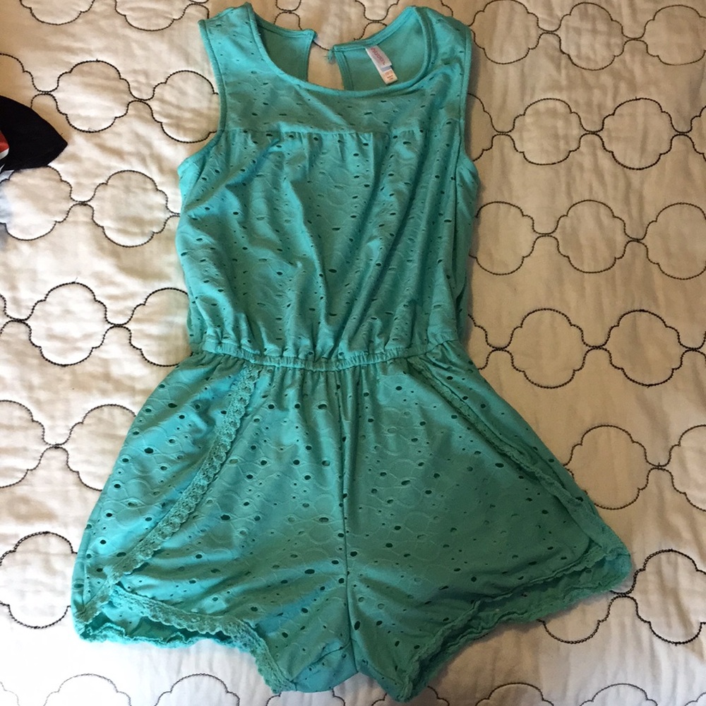Blue romper